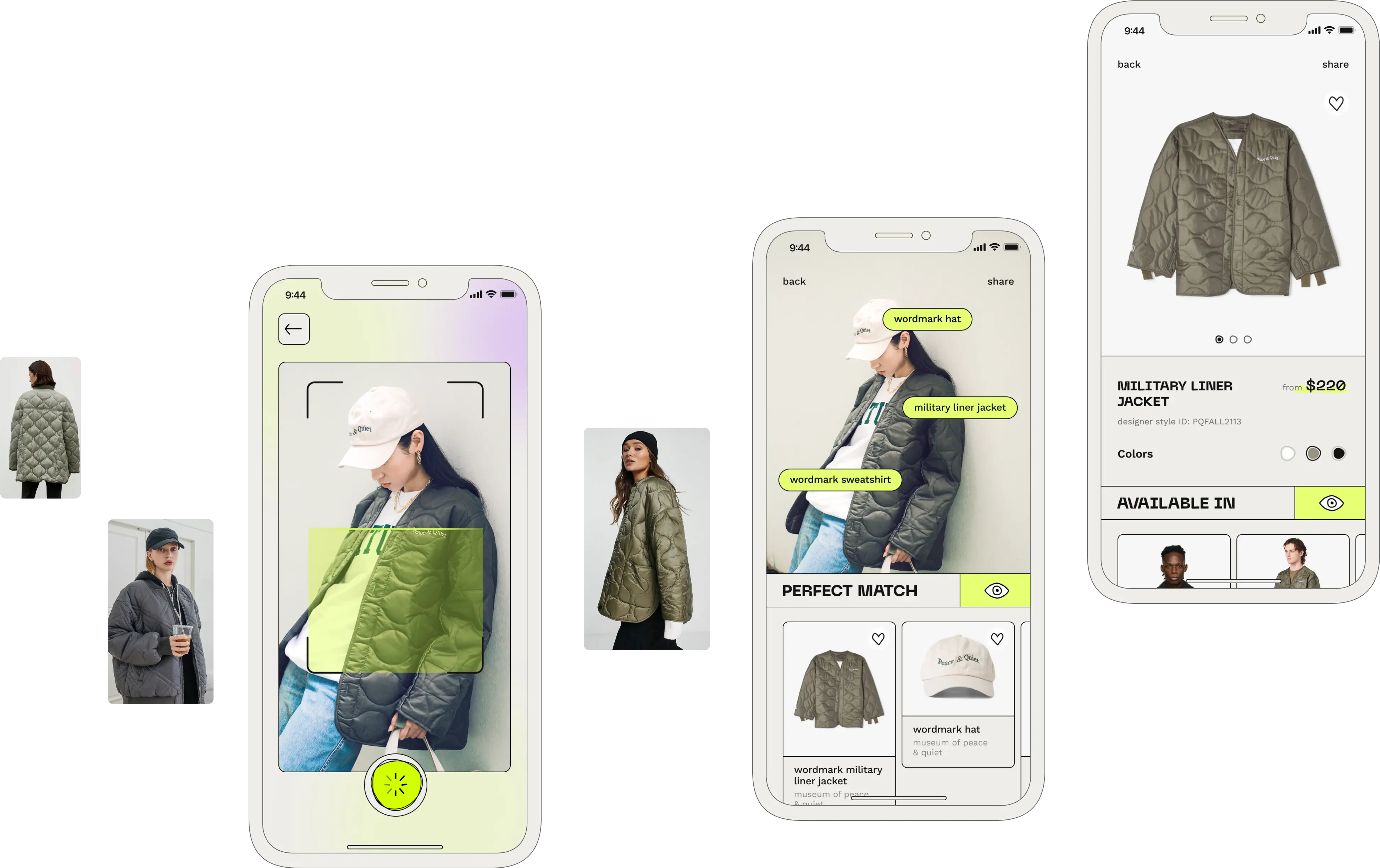 Scanning outfits