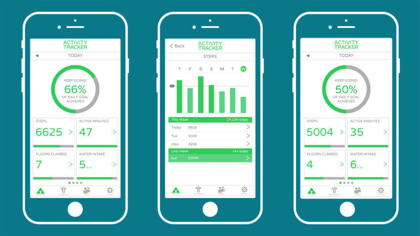How to create a mobile app UI design - example