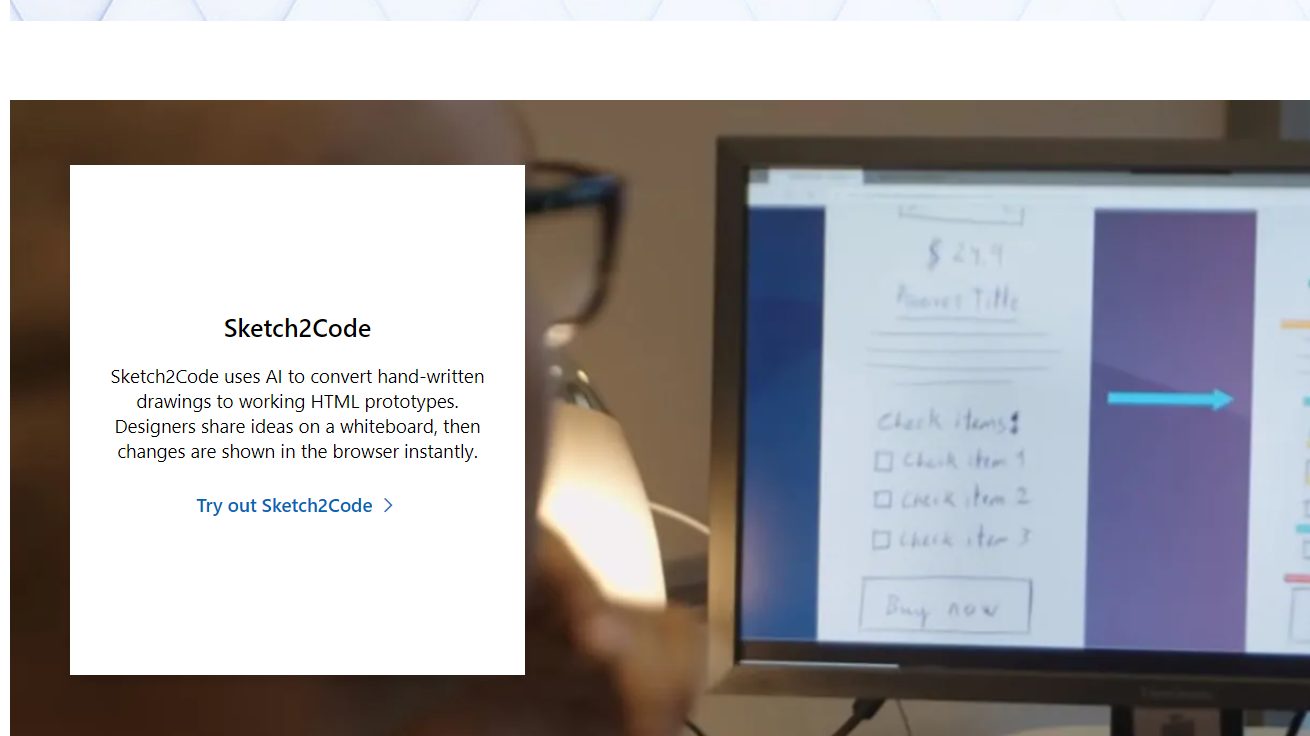 Sketch2code.