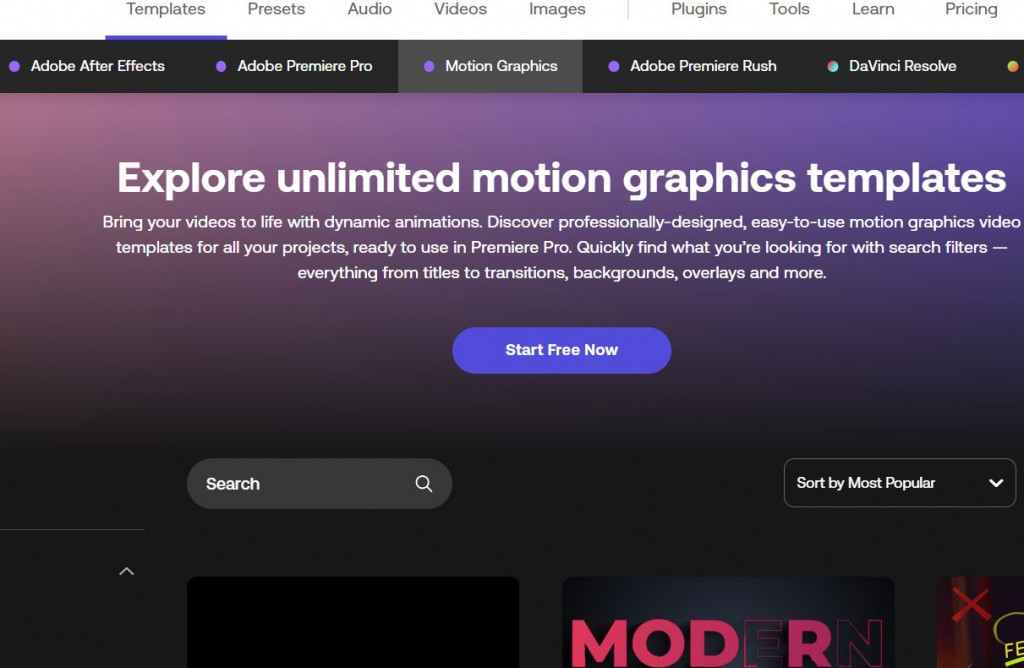 motion array