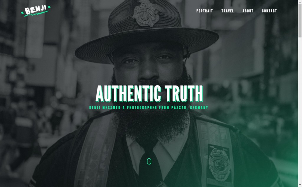 Blue and Green Web Page Design Inspirations 2