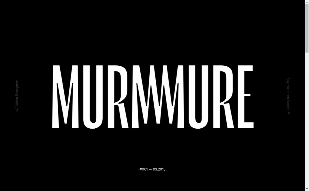13 Beautifully Designed Black and White Websites 6