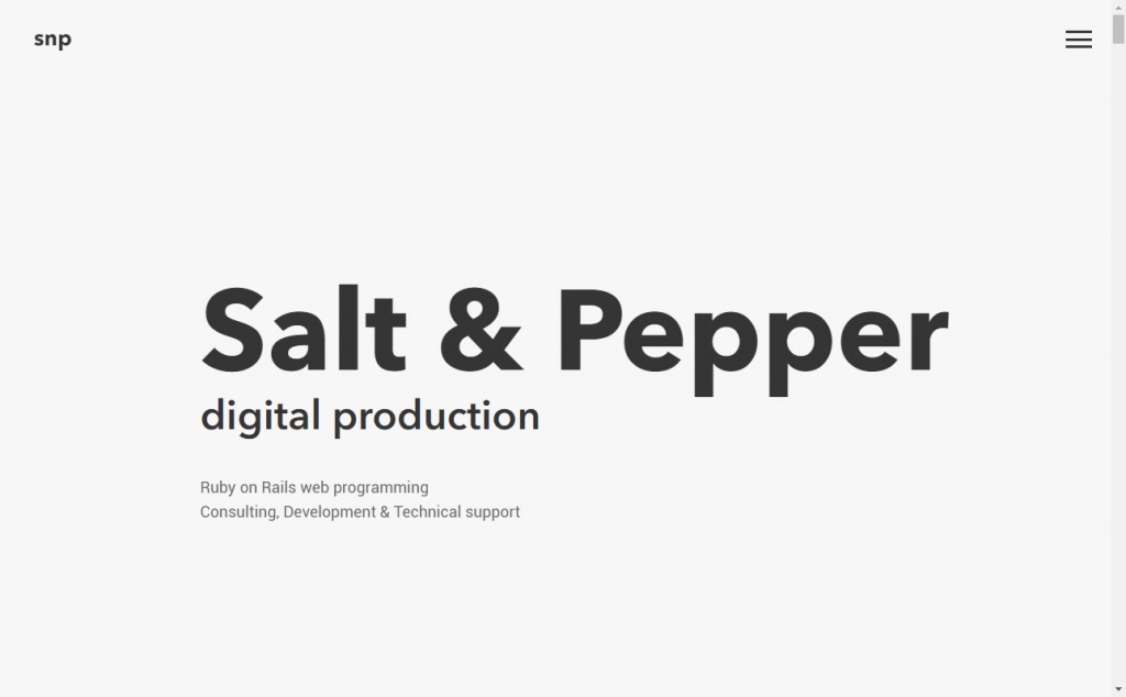 13 Beautifully Designed Black and White Websites 8