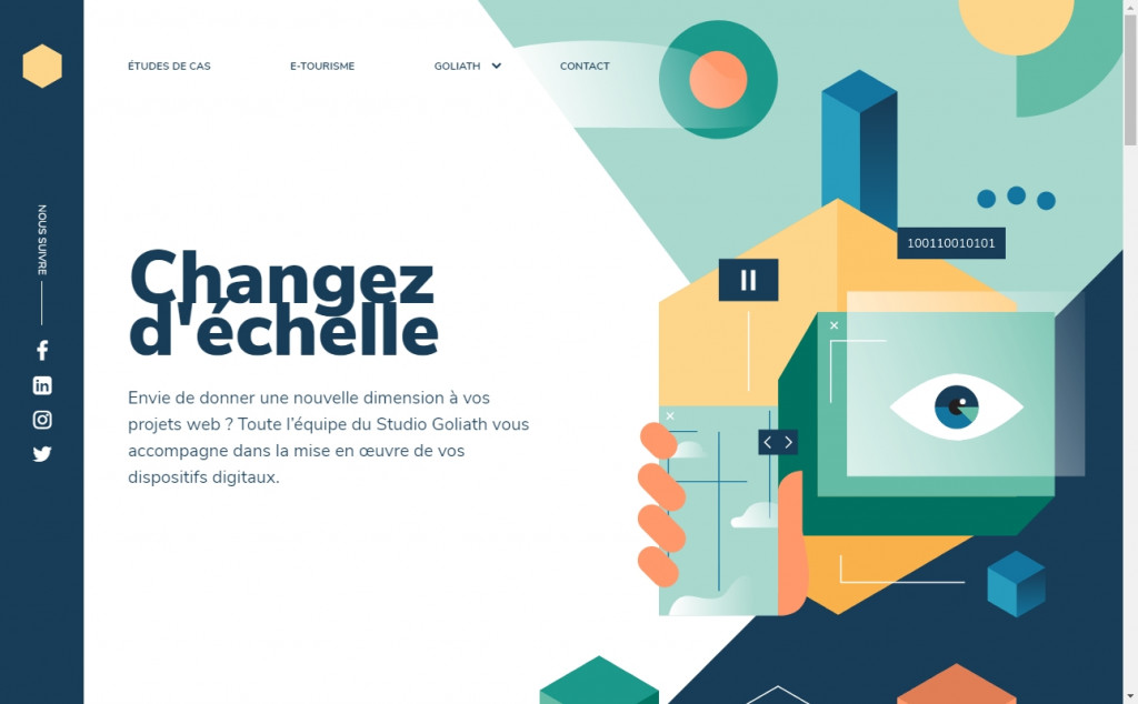 Yellow Website Designs with Wonderful Color Techniques 9