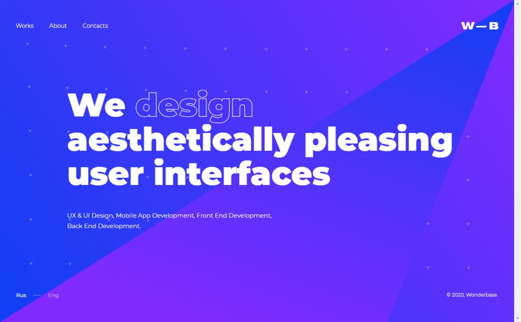 Wonderful Blue and Purple Web Page Designs for Inspiration 6
