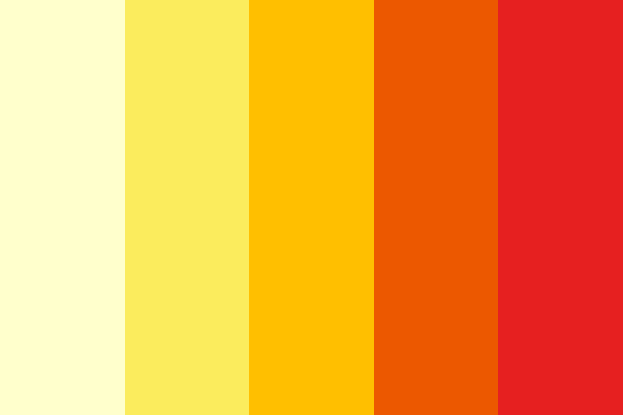 Red and Yellow Color Web Page Design Inspirations