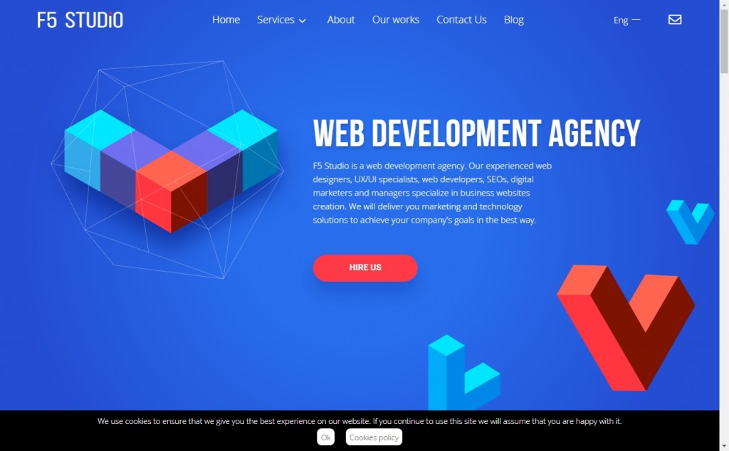 The Best Indigo Websites with Great Color Strategies 6