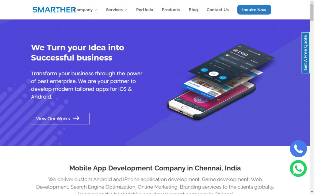 The Best Indigo Websites with Great Color Strategies 8