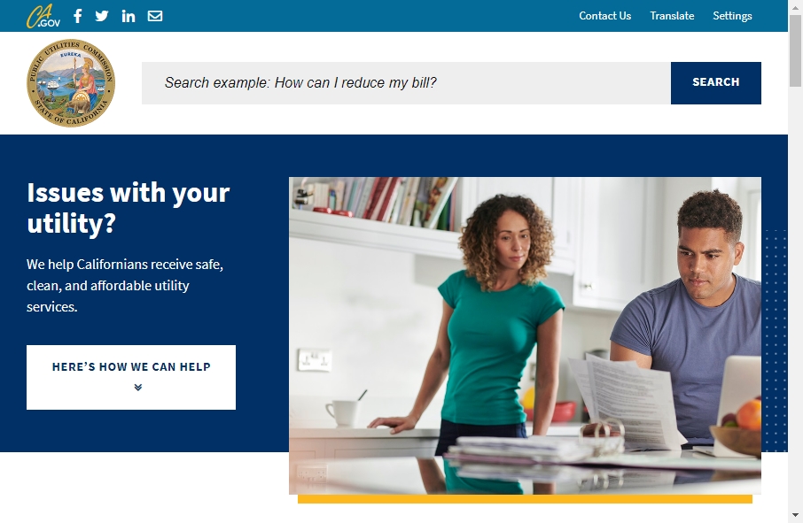9 Examples of Inspirational Utilities Websites 2