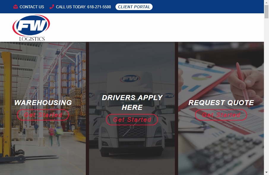 Warehousing Websites Examples 2