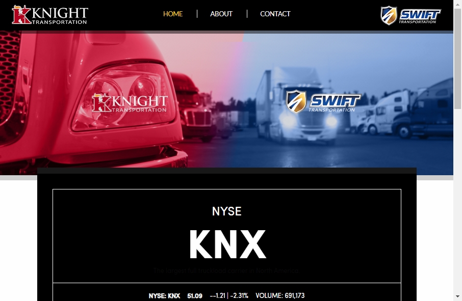 14 Amazing Trucking Website Design Examples in 2022 3