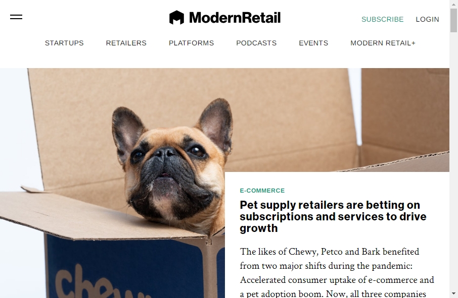 Online Retail Website Design 3