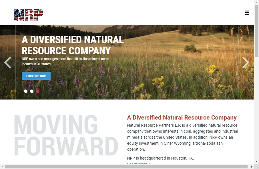13 Great Natural Resources Website Examples 3