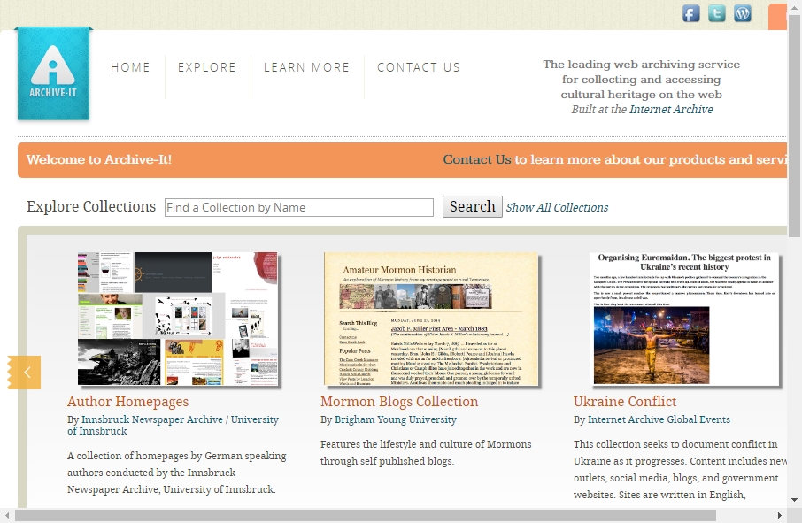 Archive Websites Designs 12
