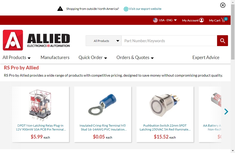 17 Great Electronics Website Examples 11