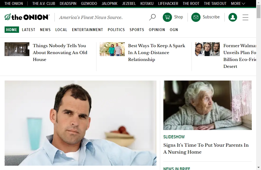 14 Examples of Inspirational Humor Websites 12