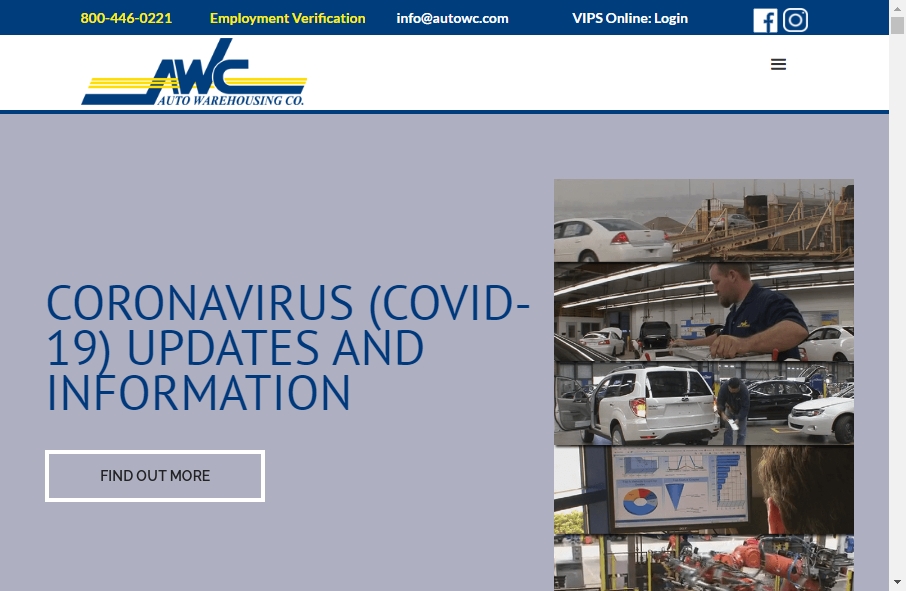 Warehousing Websites Examples 12