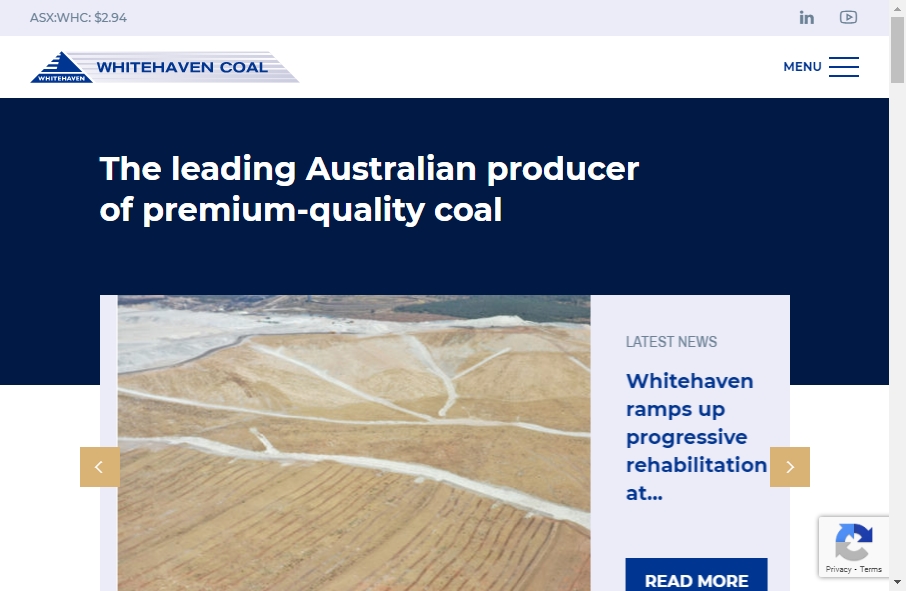 Examples of Coal Mining Websites With Fantastic Designs 9