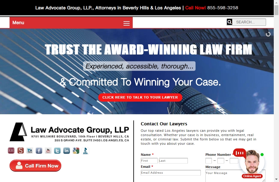 16 Great Lawyer Website Examples 11