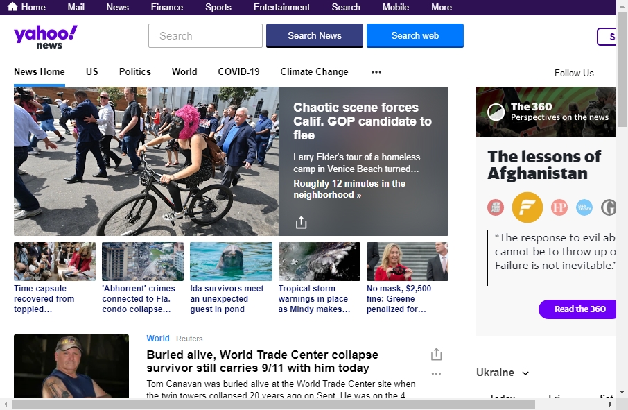News Website Design 12