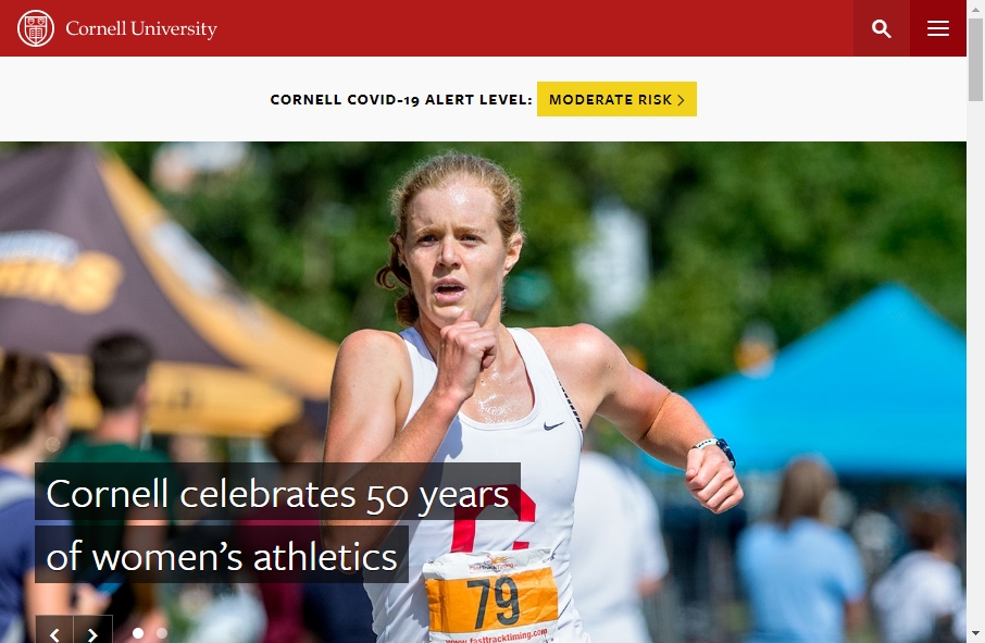 23 Examples of University Websites With Fantastic Designs 13