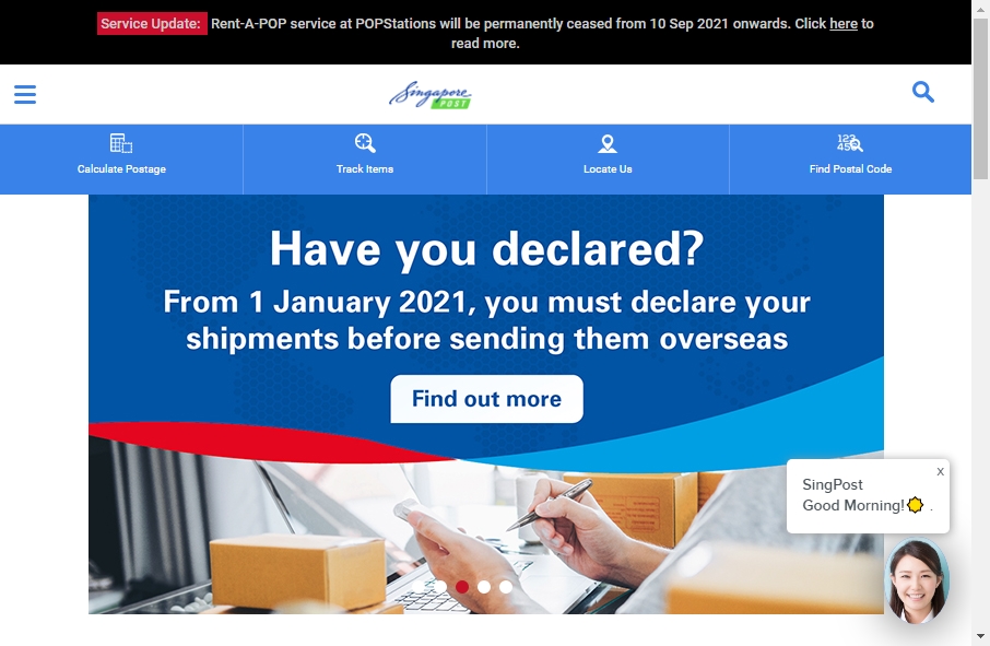 13 Great Postal Website Examples 13