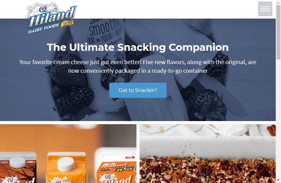 Dairy Website Design 15