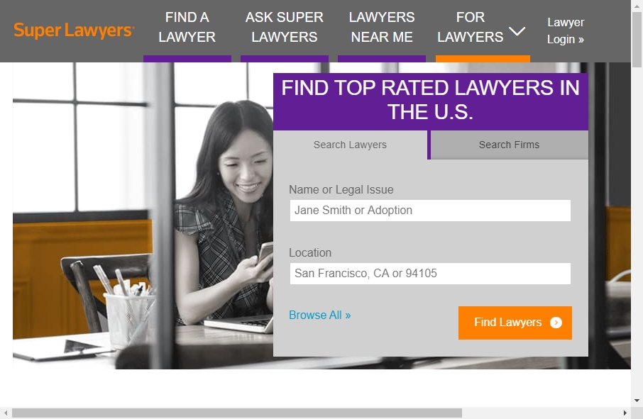 16 Great Lawyer Website Examples 14