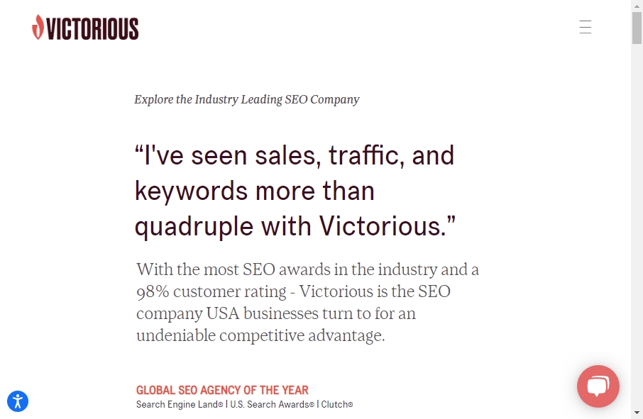 13 Amazing SEO Websites Design Examples in 2023 14