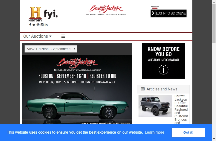 14 Great Auction Websites Examples 12