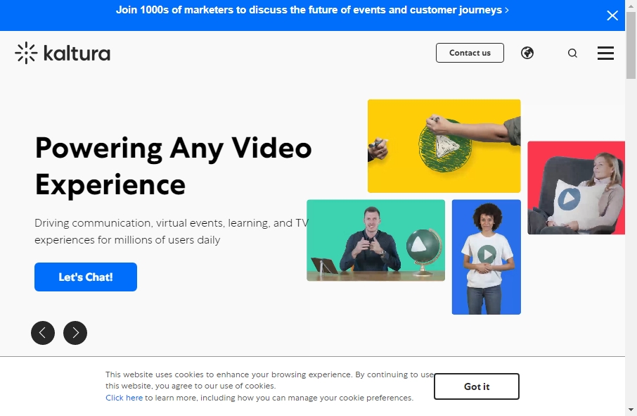 20 Amazing Video Website Design Examples in 2025 15