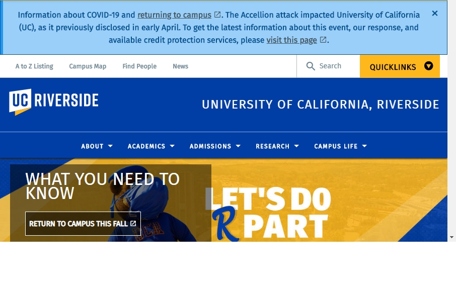 23 Examples of University Websites With Fantastic Designs 16
