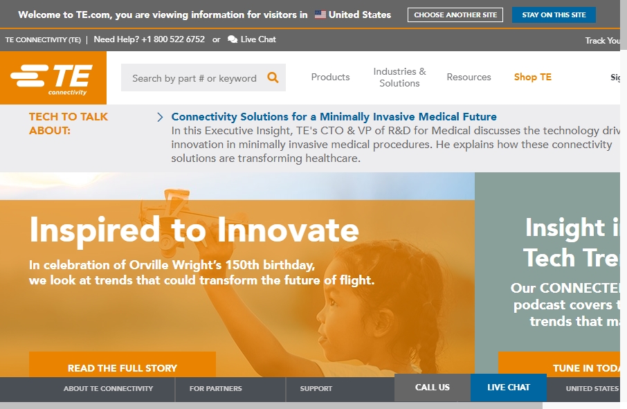 17 Great Electronics Website Examples 15