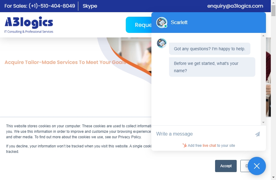 Examples of Inspirational Web service Websites 11
