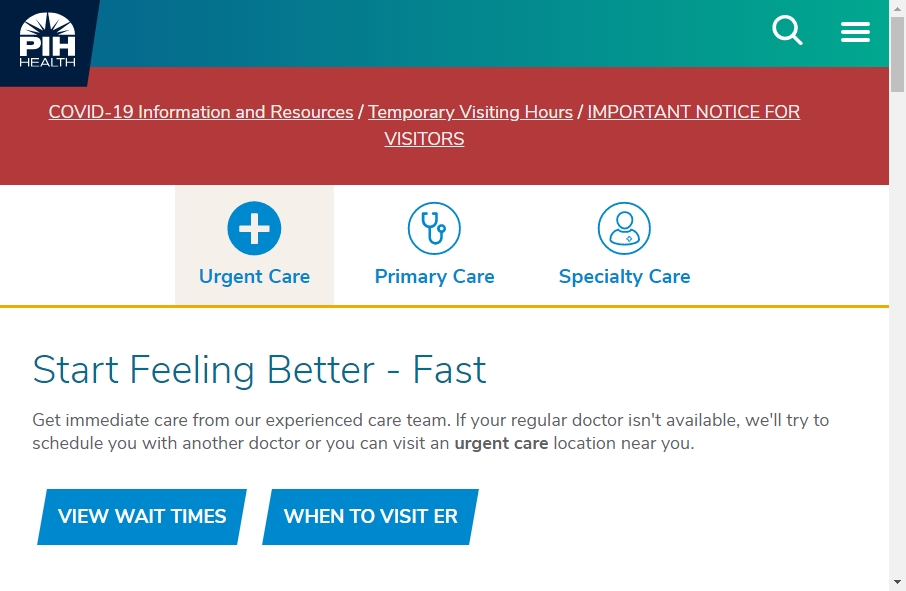 11 Examples of Hospital Websites With Fantastic Designs 10