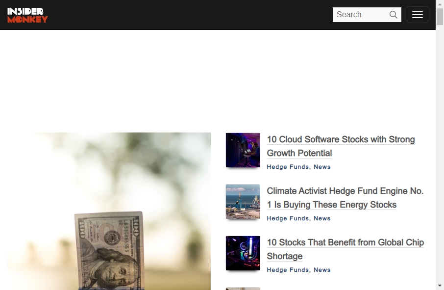 Hedge Fund Website Design 17