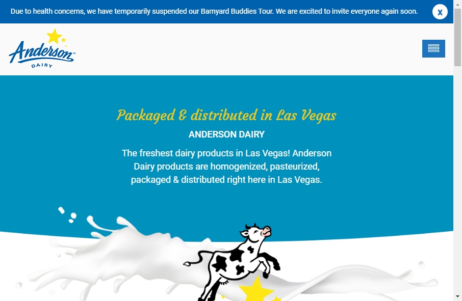 Dairy Website Design 18