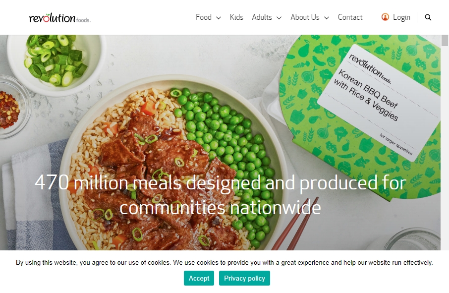 Food Website Design 15