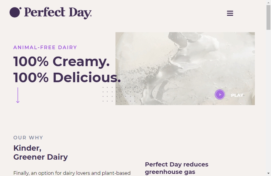 Dairy Website Design 19