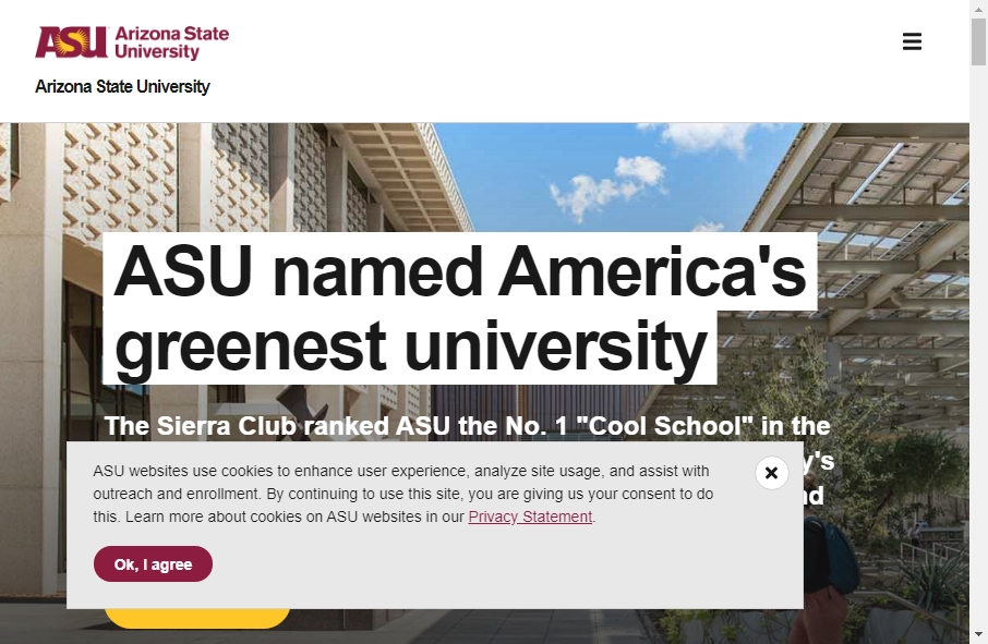 23 Examples of University Websites With Fantastic Designs 20