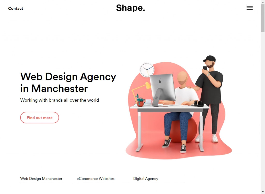 Clean Website Designs 17
