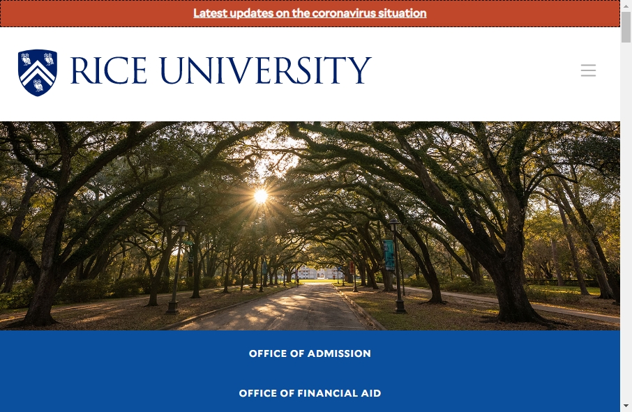 23 Examples of University Websites With Fantastic Designs 21