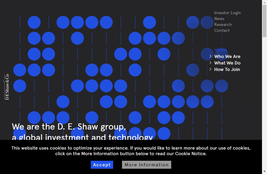 Hedge Fund Website Design 4