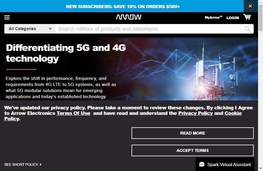 17 Great Electronics Website Examples 4