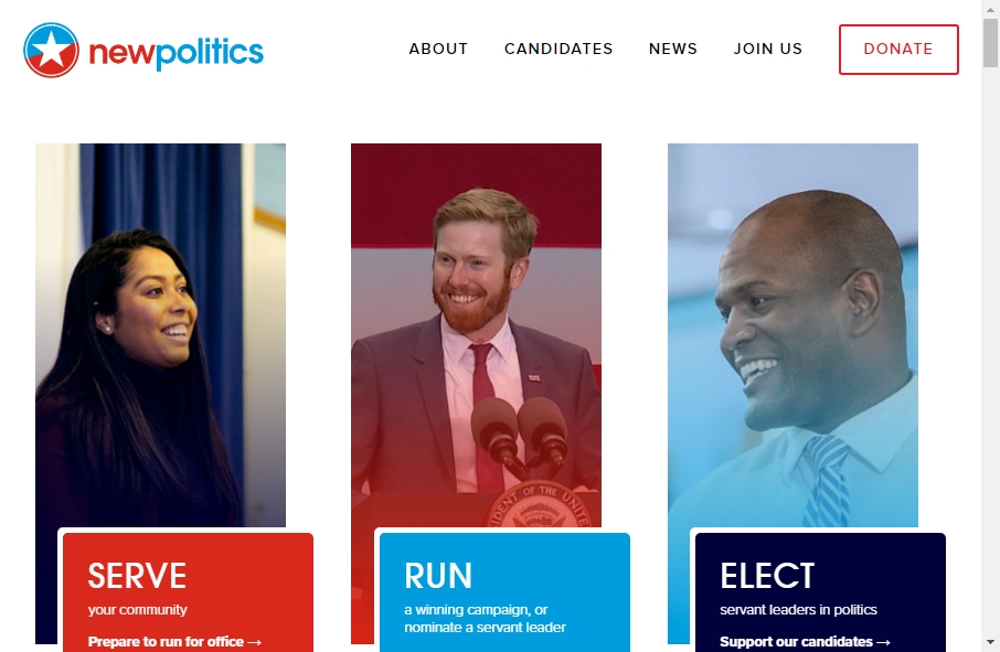 10 Examples of Politics Websites With Fantastic Designs 3