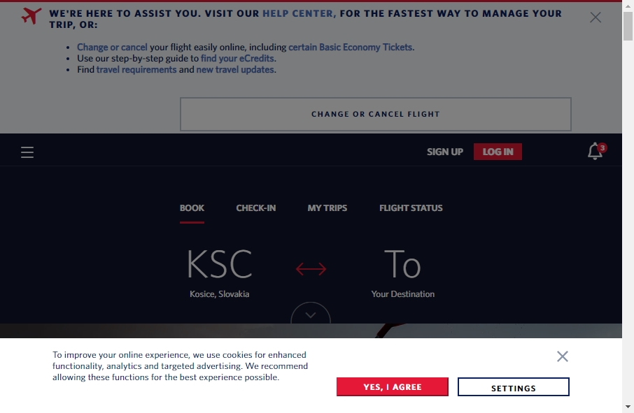 8 Examples of Inspirational Airlines Websites 4