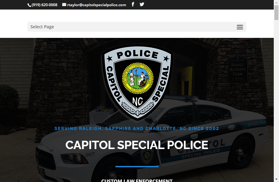 13 Examples of Inspirational Police Websites 3