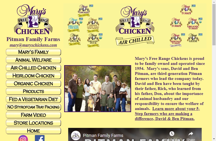Examples of Poultry Websites With Fantastic Designs 4