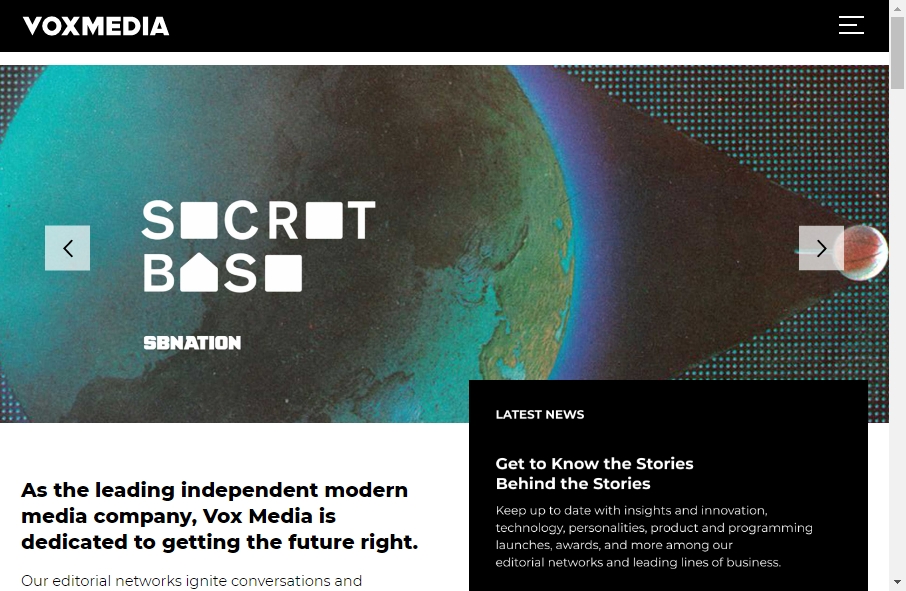 10 Examples of Inspirational Media Websites 3