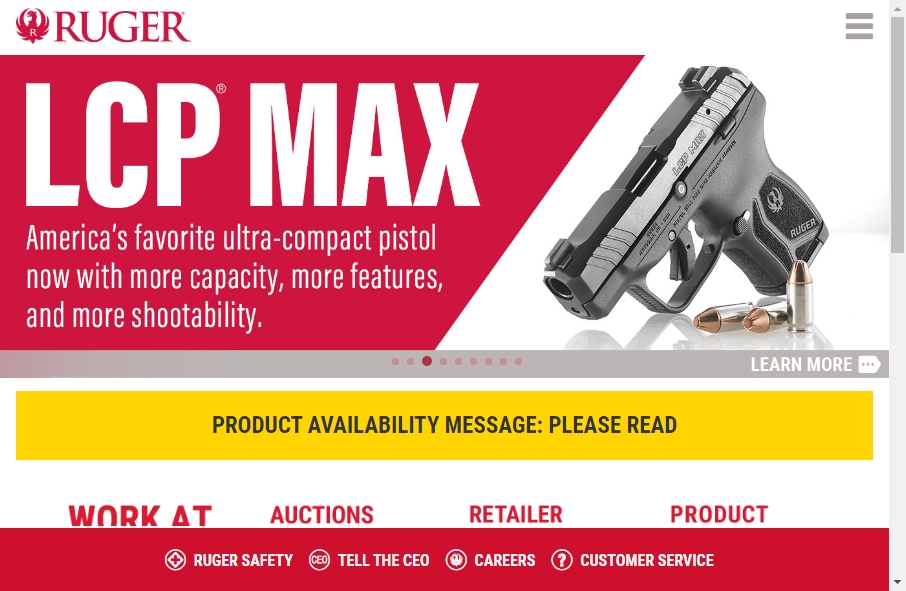 15 beautifully designed Gun website examples in 2023 4
